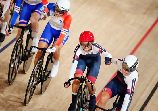 Олимпиада-2020. Велоспорт. Трек. Женщины. Мэдисон