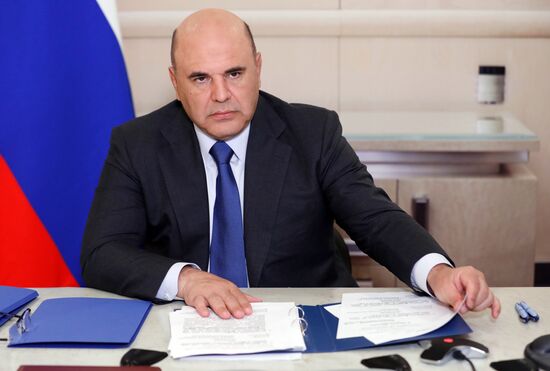 Премьер-министр РФ М. Мишустин провел заседание правительства РФ
