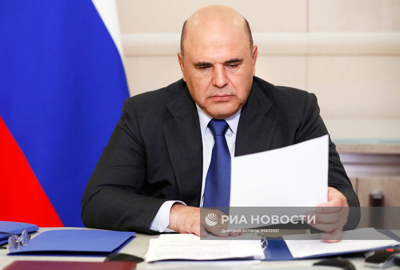 Премьер-министр РФ М. Мишустин провел заседание правительства РФ