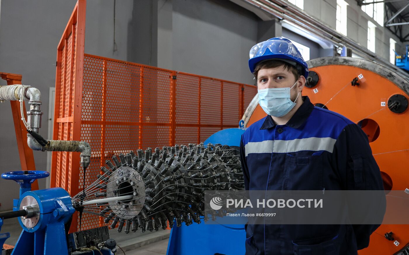 Завод по производству оптоволоконного кабеля в Мурманске