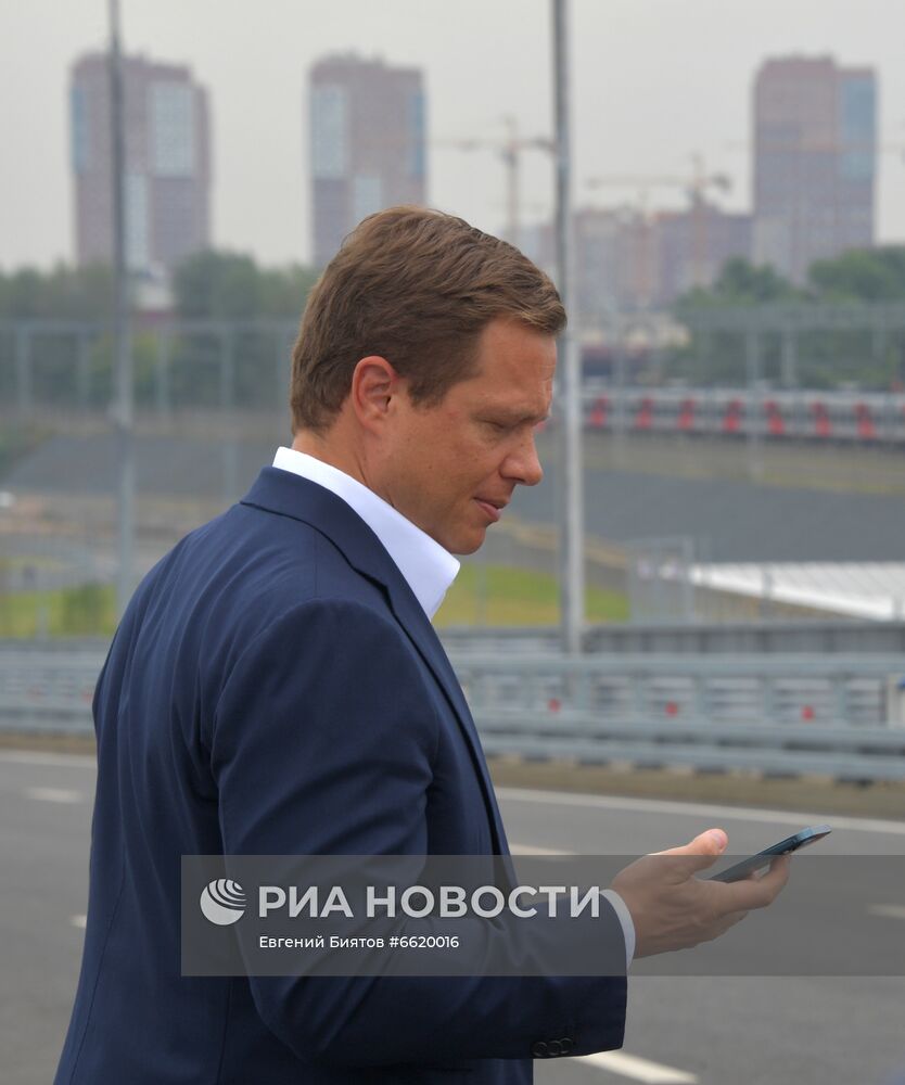 Открытие участка Юго-Восточной хорды в Москве