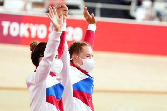 Олимпиада-2020. Велоспорт. Трек. Женщины. Мэдисон