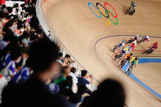 Олимпиада-2020. Велоспорт. Трек. Женщины. Мэдисон