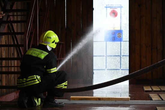 Открытый чемпионат Москвы по боевому развертыванию среди команд пожарной охраны