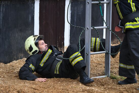 Открытый чемпионат Москвы по боевому развертыванию среди команд пожарной охраны