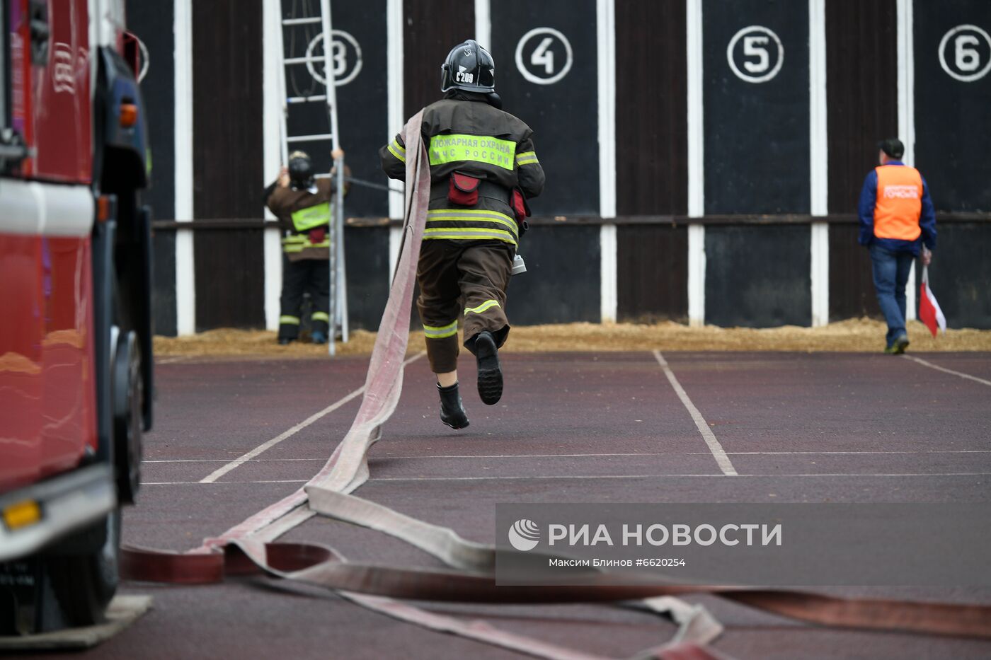 Открытый чемпионат Москвы по боевому развертыванию среди команд пожарной охраны