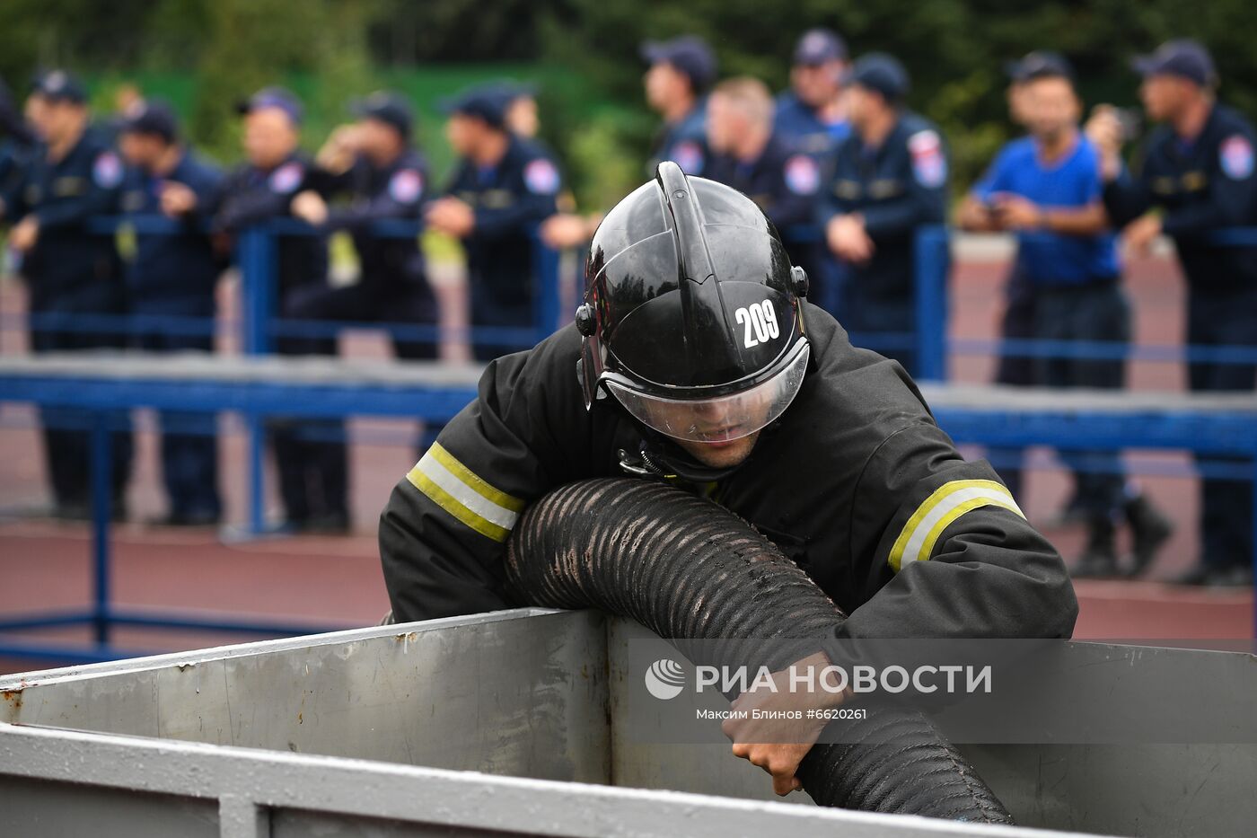 Открытый чемпионат Москвы по боевому развертыванию среди команд пожарной охраны