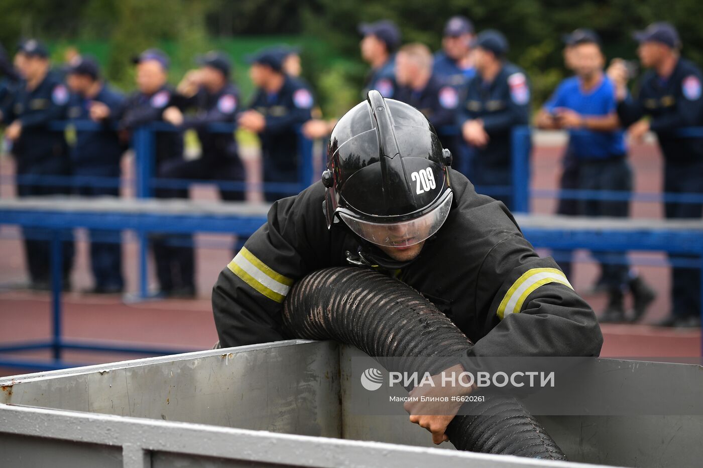 Открытый чемпионат Москвы по боевому развертыванию среди команд пожарной охраны