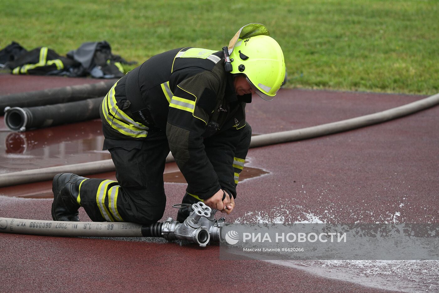 Открытый чемпионат Москвы по боевому развертыванию среди команд пожарной охраны