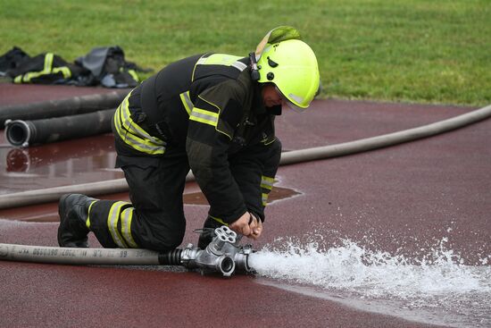 Открытый чемпионат Москвы по боевому развертыванию среди команд пожарной охраны