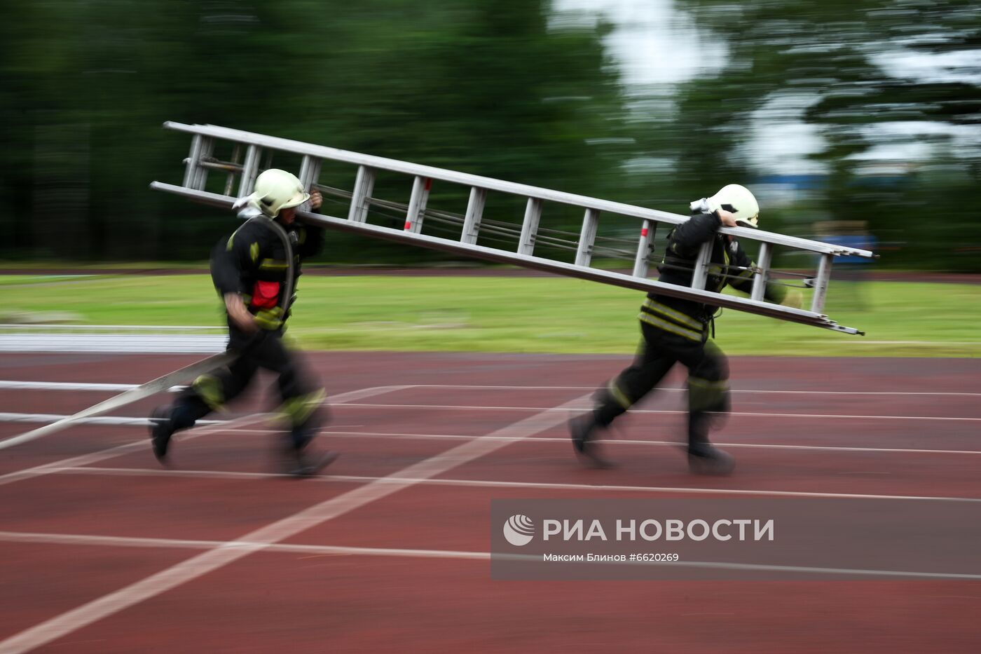 Открытый чемпионат Москвы по боевому развертыванию среди команд пожарной охраны