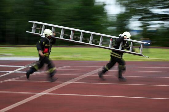 Открытый чемпионат Москвы по боевому развертыванию среди команд пожарной охраны