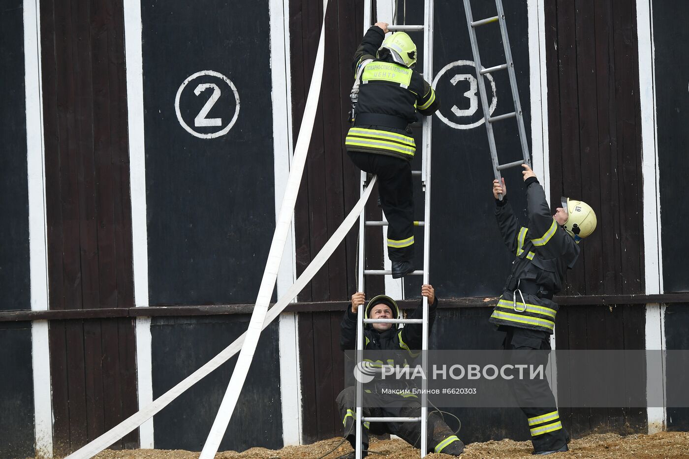 Открытый чемпионат Москвы по боевому развертыванию среди команд пожарной охраны