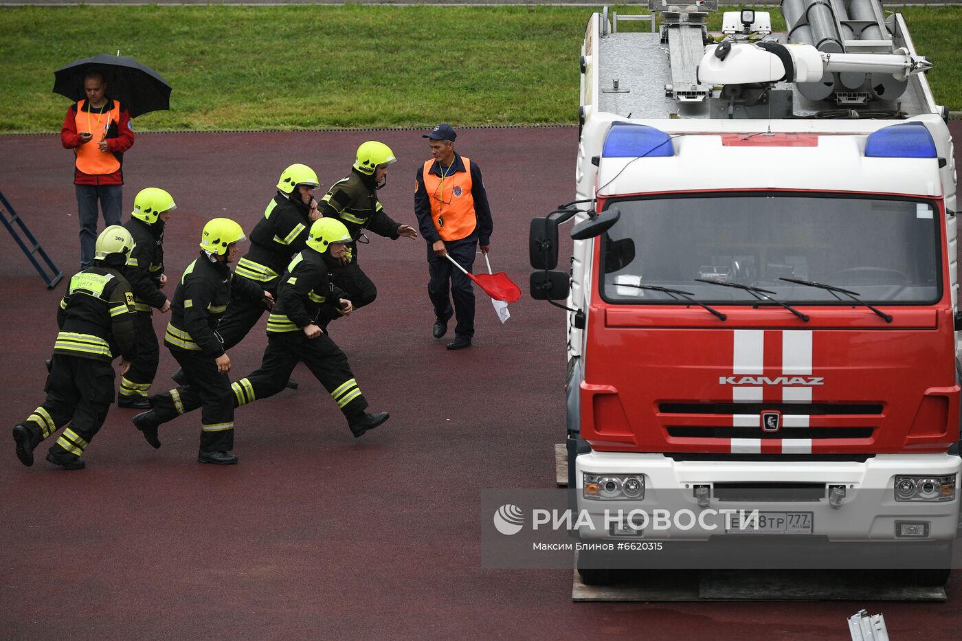 Открытый чемпионат Москвы по боевому развертыванию среди команд пожарной охраны