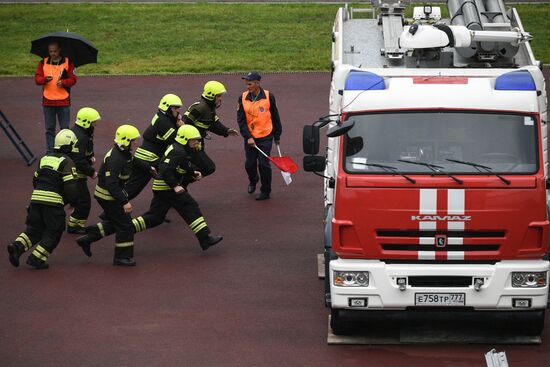 Открытый чемпионат Москвы по боевому развертыванию среди команд пожарной охраны