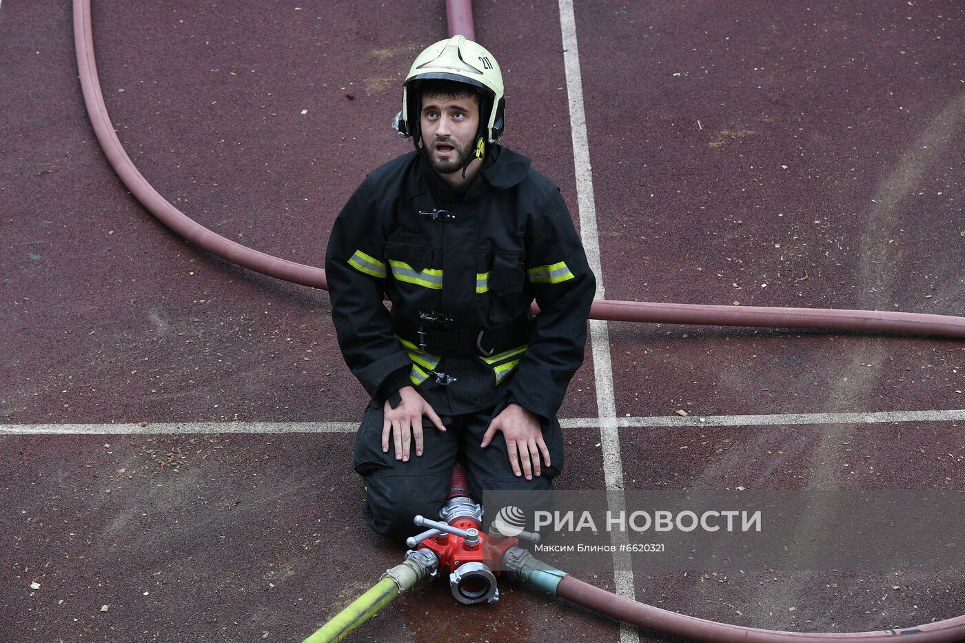 Открытый чемпионат Москвы по боевому развертыванию среди команд пожарной охраны