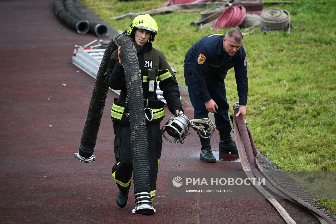 Открытый чемпионат Москвы по боевому развертыванию среди команд пожарной охраны