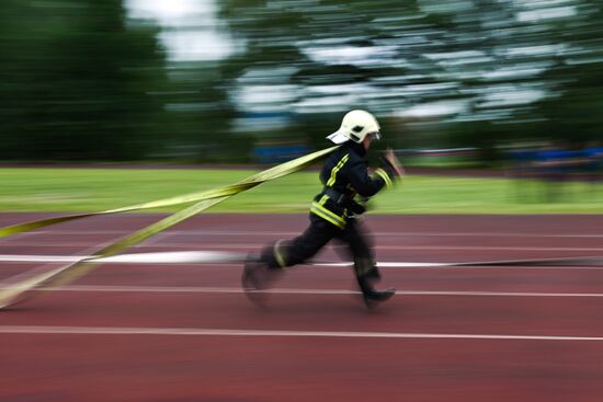 Открытый чемпионат Москвы по боевому развертыванию среди команд пожарной охраны