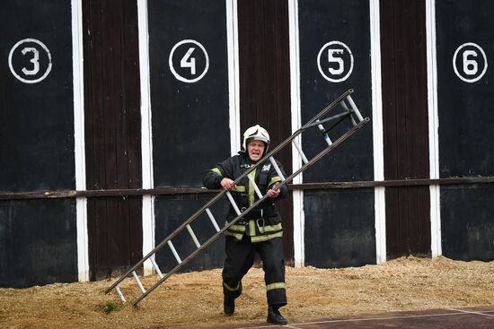 Открытый чемпионат Москвы по боевому развертыванию среди команд пожарной охраны