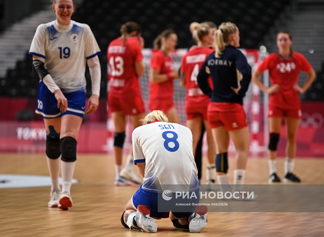 Олимпиада-2020. Гандбол. Женщины. Матч Норвегия – Россия