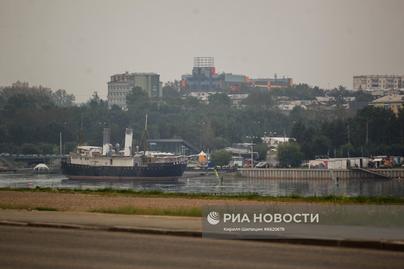 Смог от якутских лесных пожаров дошёл до Иркутска