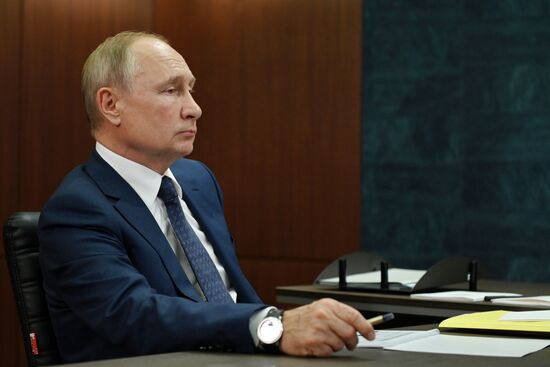 Рабочая поездка президента В. Путина в Челябинскую область и Республику Башкортостан