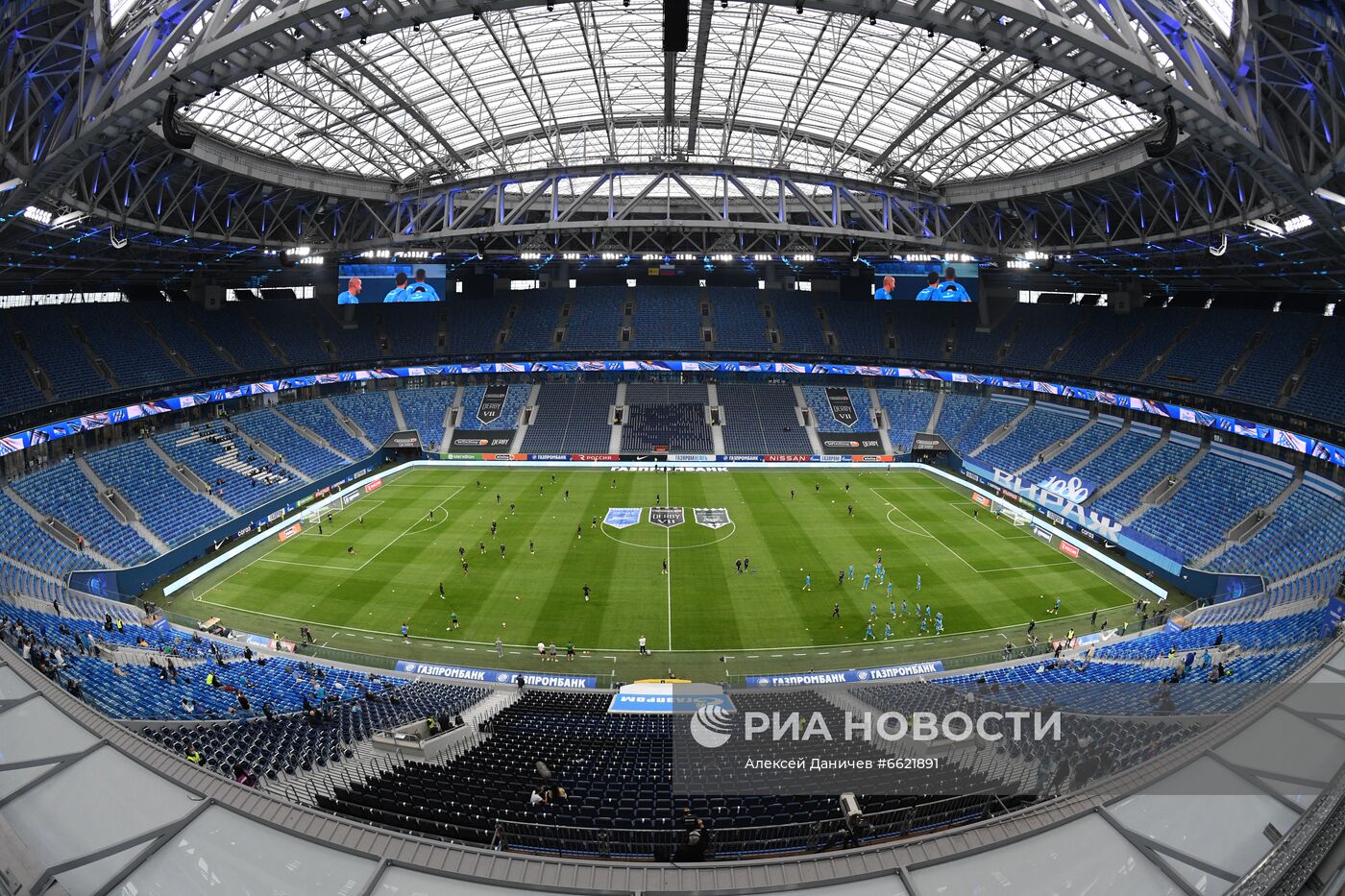 Футбол. РПЛ. Матч "Зенит" - "Краснодар"