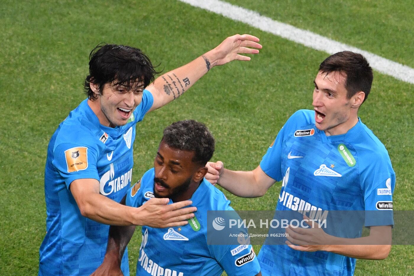 Футбол. РПЛ. Матч "Зенит" - "Краснодар"