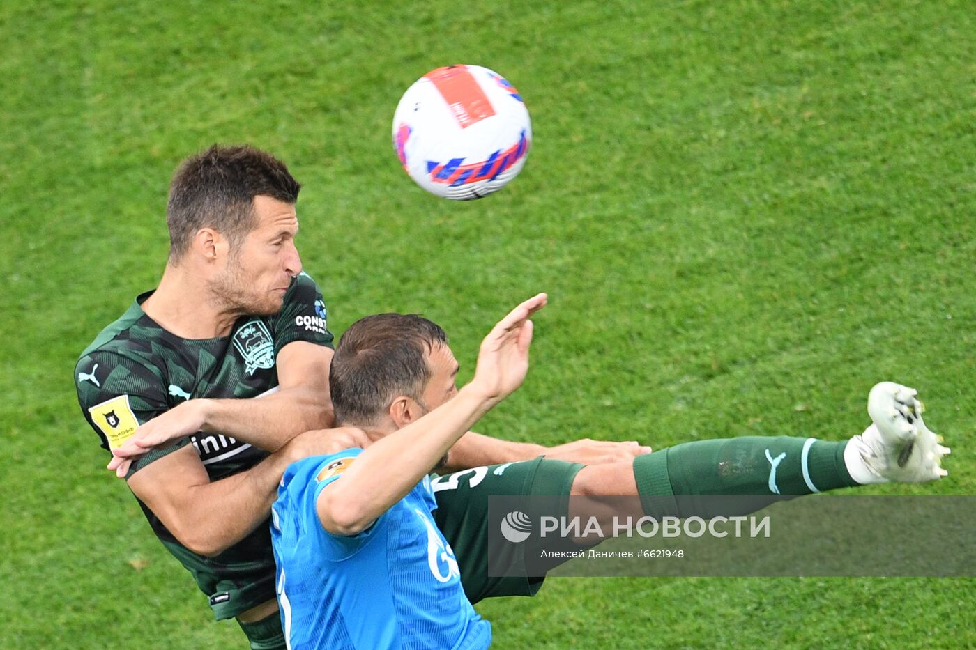 Футбол. РПЛ. Матч "Зенит" - "Краснодар"