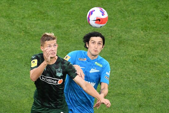 Футбол. РПЛ. Матч "Зенит" - "Краснодар"