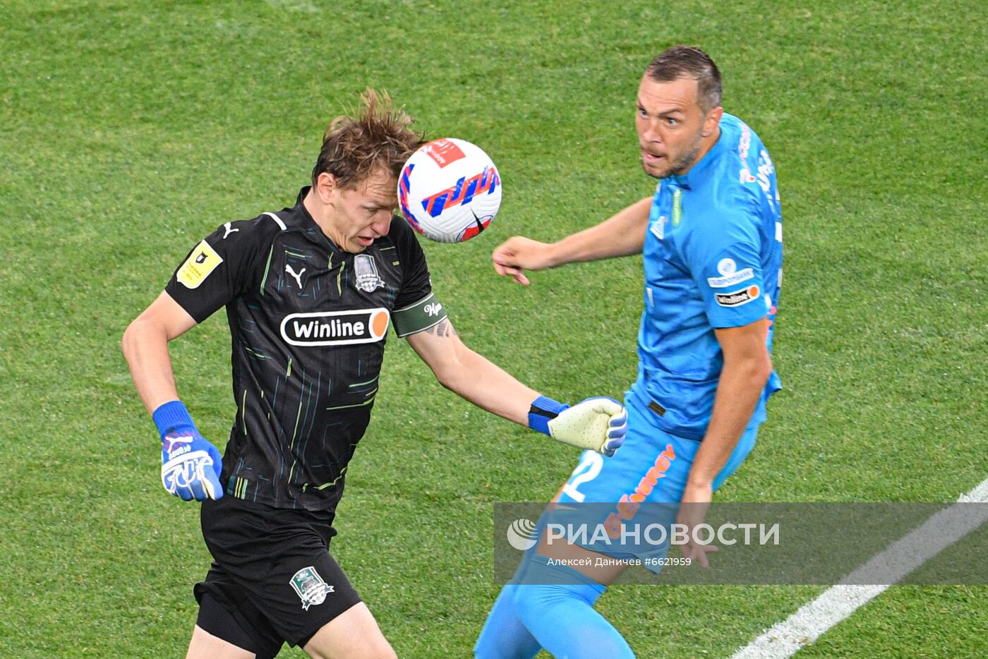 Футбол. РПЛ. Матч "Зенит" - "Краснодар"