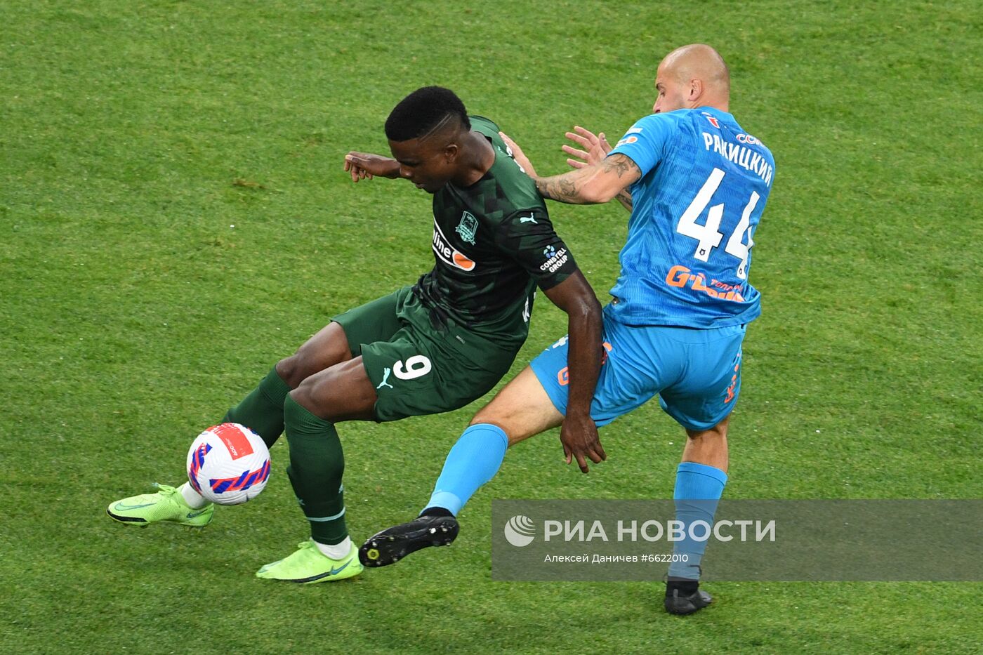 Футбол. РПЛ. Матч "Зенит" - "Краснодар"