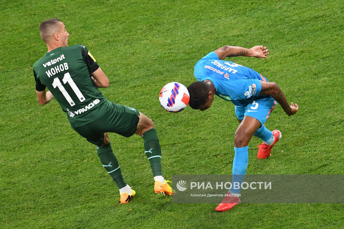 Футбол. РПЛ. Матч "Зенит" - "Краснодар"