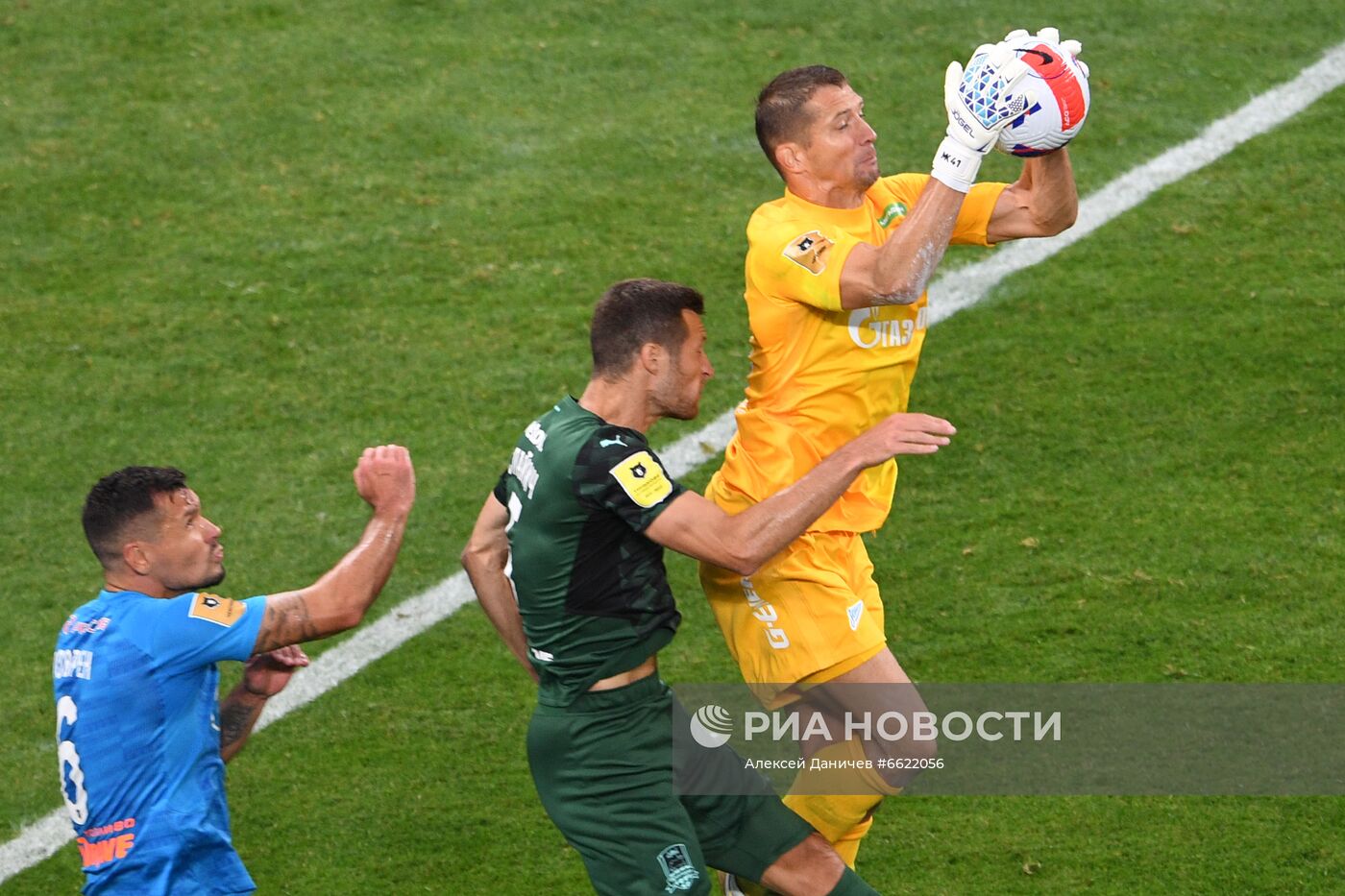 Футбол. РПЛ. Матч "Зенит" - "Краснодар"