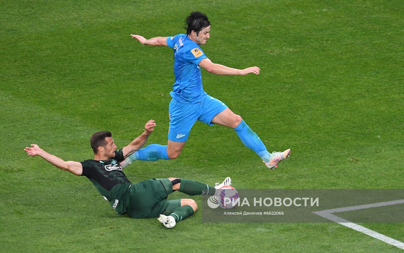 Футбол. РПЛ. Матч "Зенит" - "Краснодар"