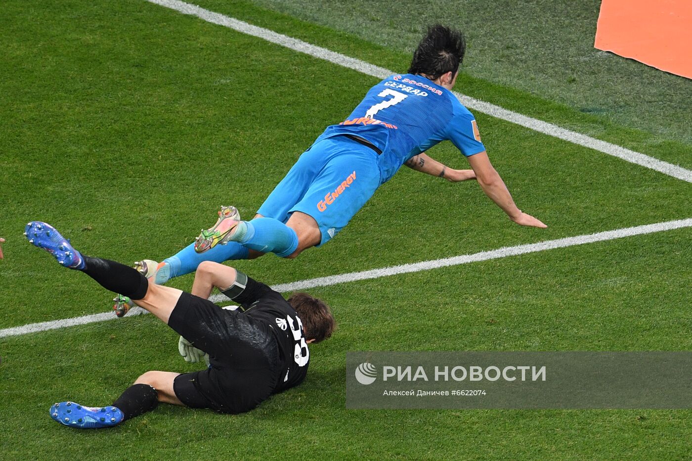 Футбол. РПЛ. Матч "Зенит" - "Краснодар"