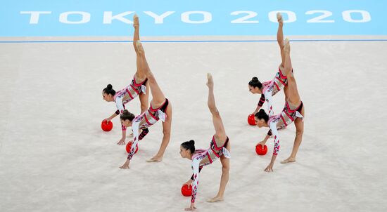 Олимпиада-2020. Художественная гимнастика. Групповое многоборье
