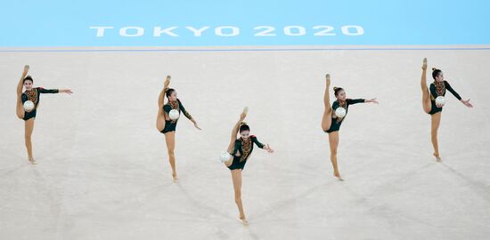 Олимпиада-2020. Художественная гимнастика. Групповое многоборье
