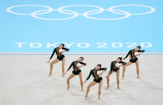 Олимпиада-2020. Художественная гимнастика. Групповое многоборье