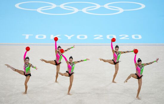 Олимпиада-2020. Художественная гимнастика. Групповое многоборье