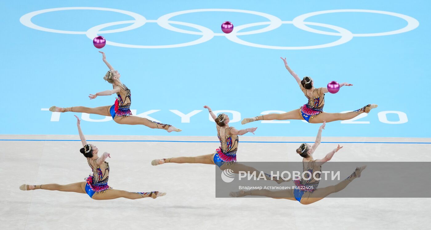 Олимпиада-2020. Художественная гимнастика. Групповое многоборье