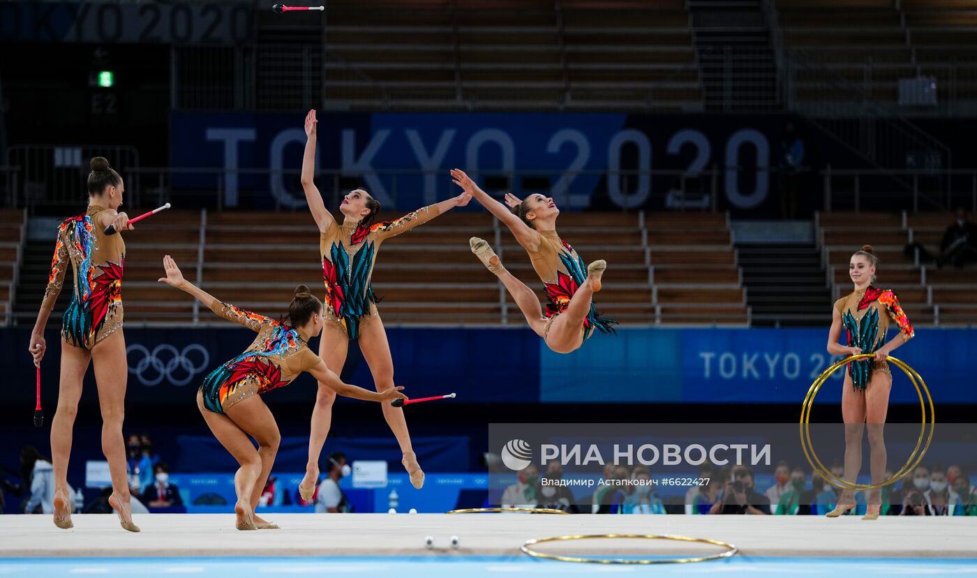Олимпиада-2020. Художественная гимнастика. Групповое многоборье