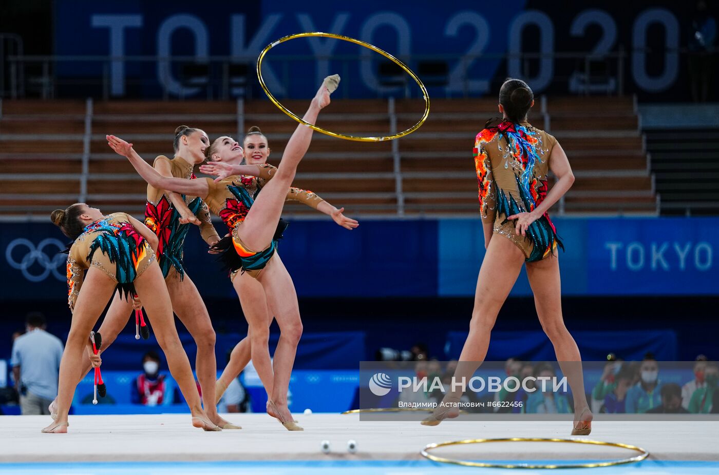 Олимпиада-2020. Художественная гимнастика. Групповое многоборье