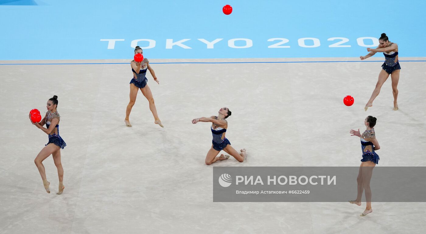 Олимпиада-2020. Художественная гимнастика. Групповое многоборье