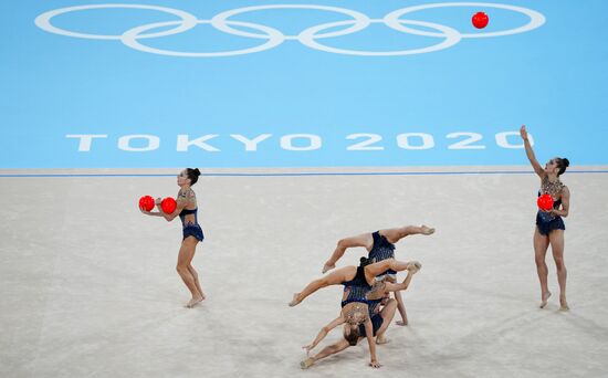 Олимпиада-2020. Художественная гимнастика. Групповое многоборье