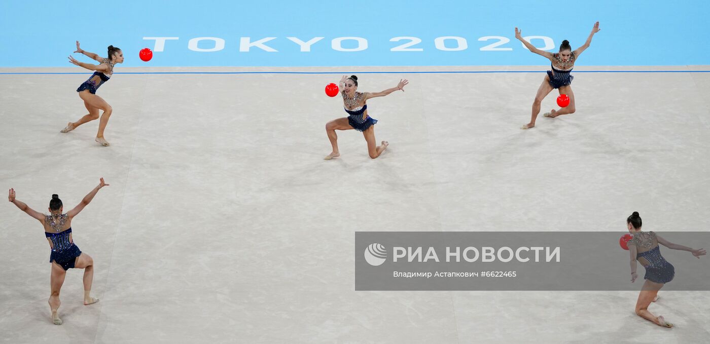 Олимпиада-2020. Художественная гимнастика. Групповое многоборье