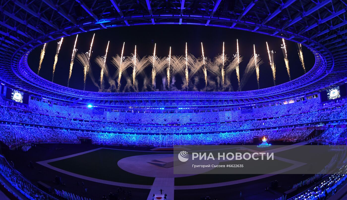 Церемония закрытия XXXII летних Олимпийских игр в Токио