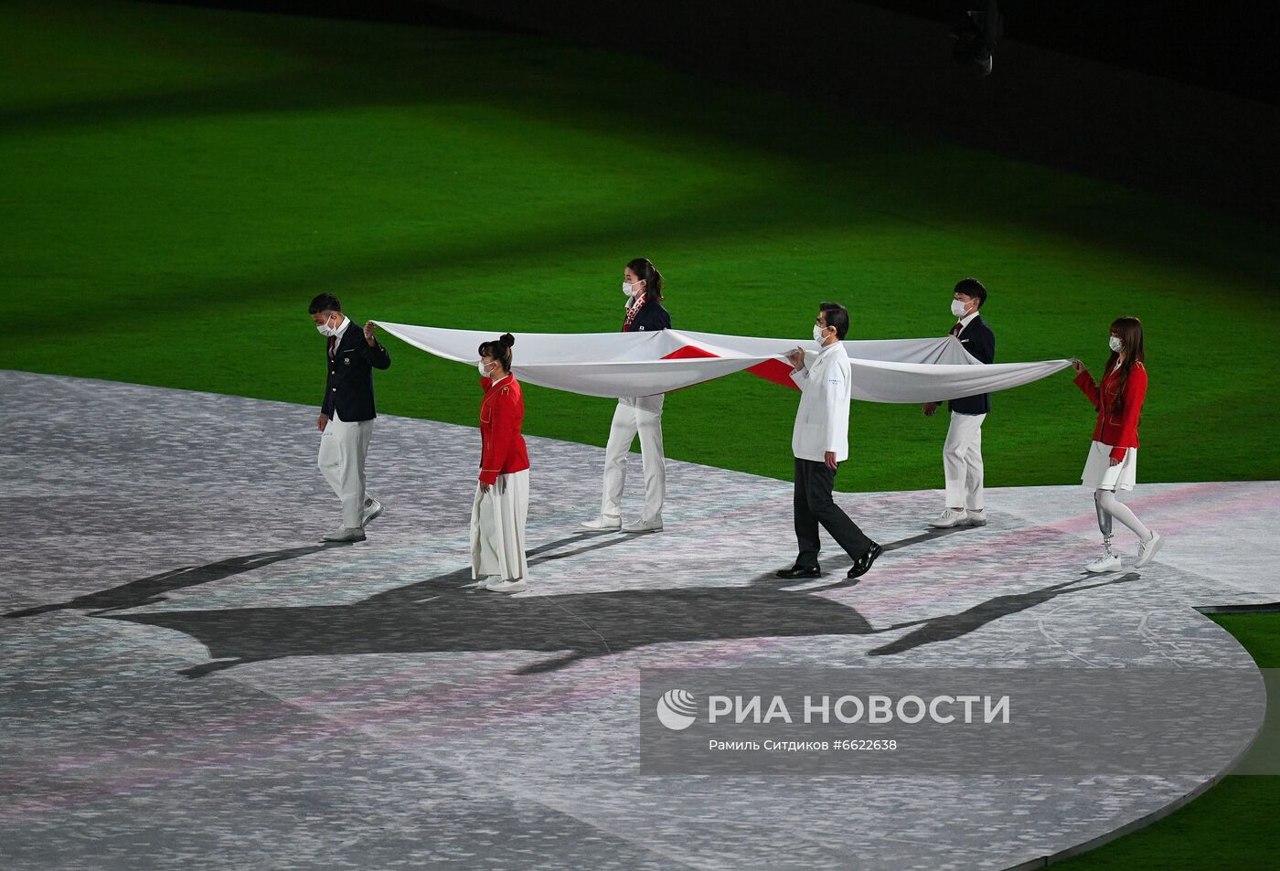 Церемония закрытия XXXII летних Олимпийских игр в Токио