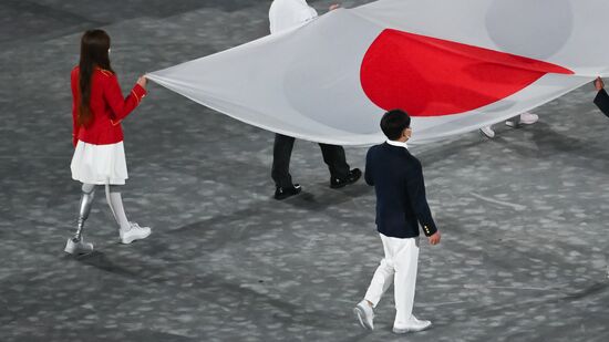 Церемония закрытия XXXII летних Олимпийских игр в Токио