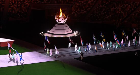 Церемония закрытия XXXII летних Олимпийских игр в Токио